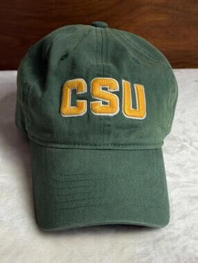 CSU Colorado State Rams Zephyr Dad Hat Cap Green Adjustable Strapback NCAA Men's